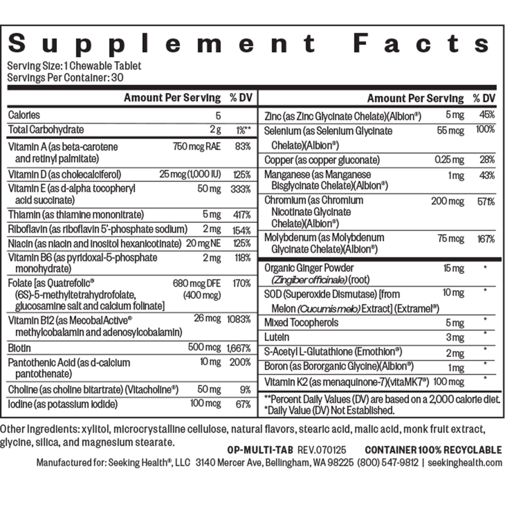 30 Chewables;30 Chewables;30 Chewables