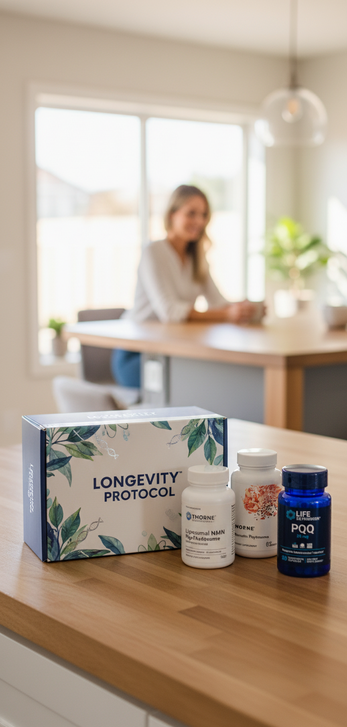Cellular Longevity & NAD⁺ Optimization Protocol