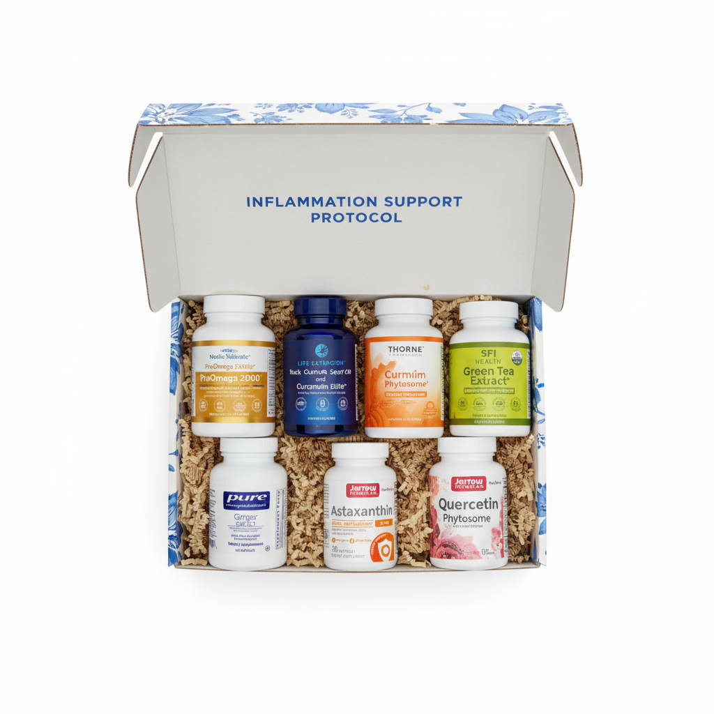 Product box with supplements