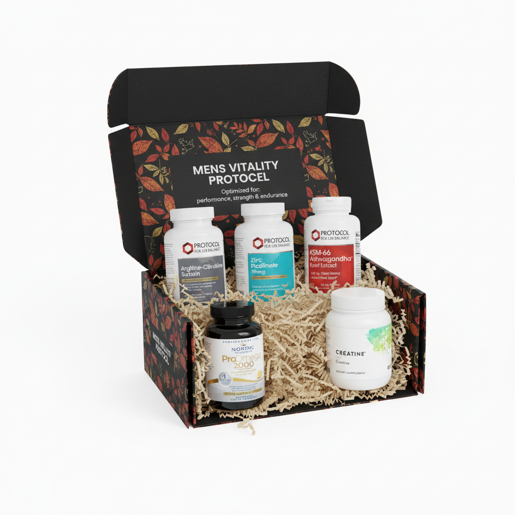 Product box with supplements