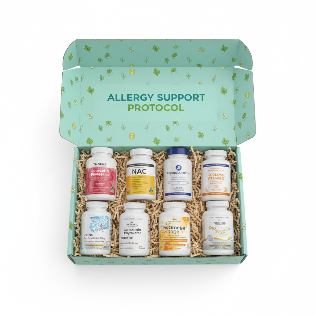 Product box with supplements