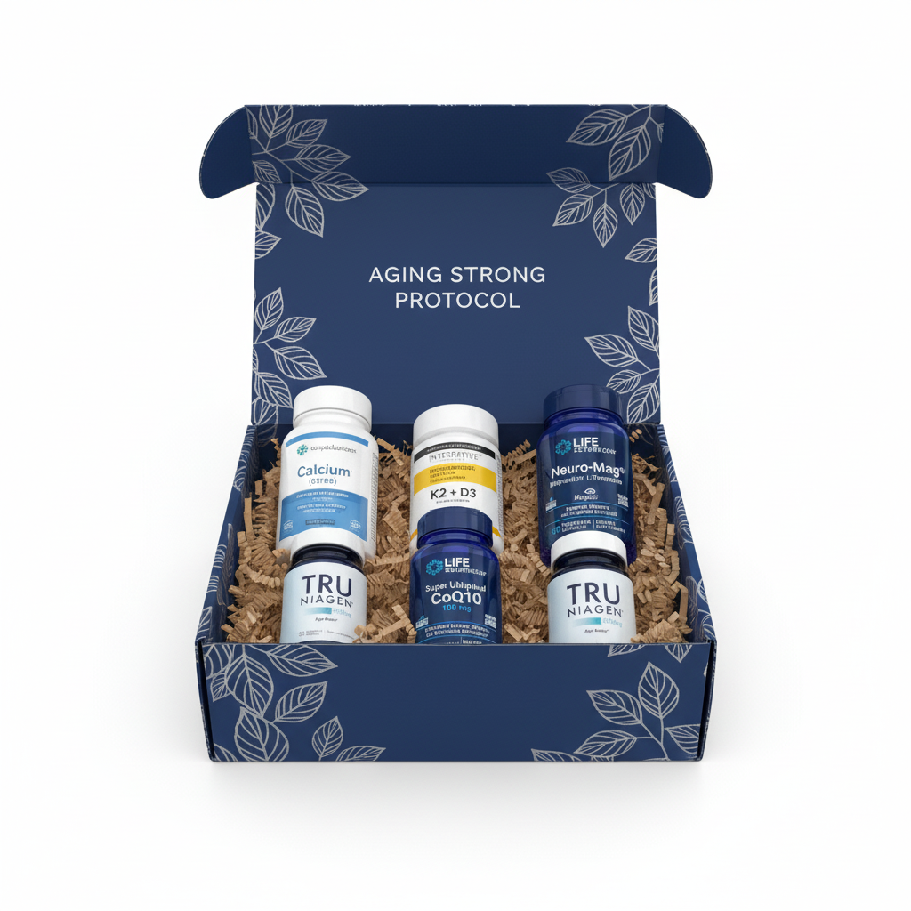 Product box with supplements