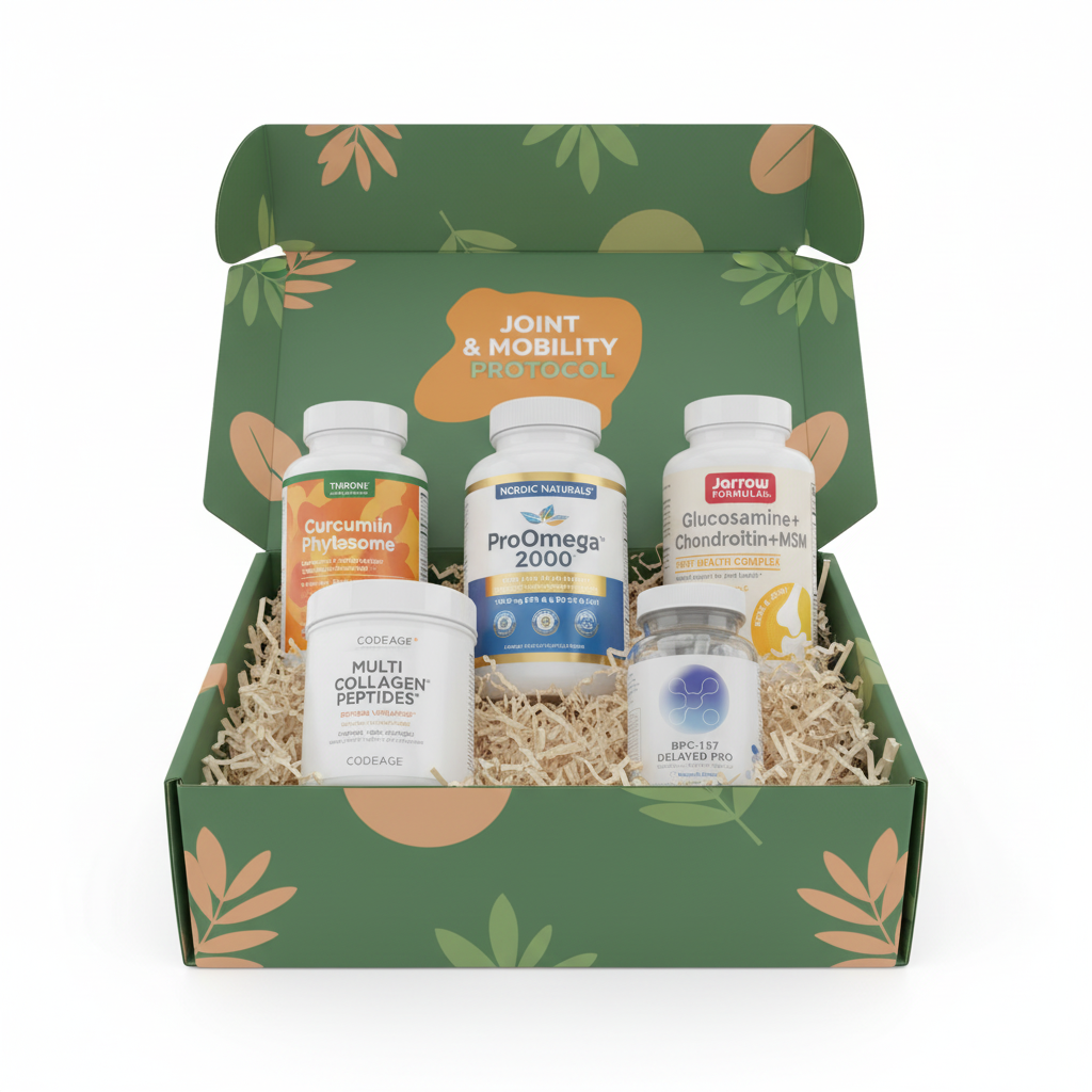 Product box with supplements