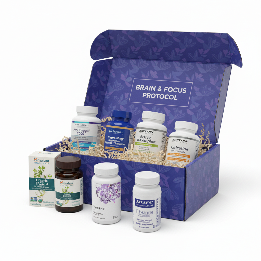 Product box with supplements