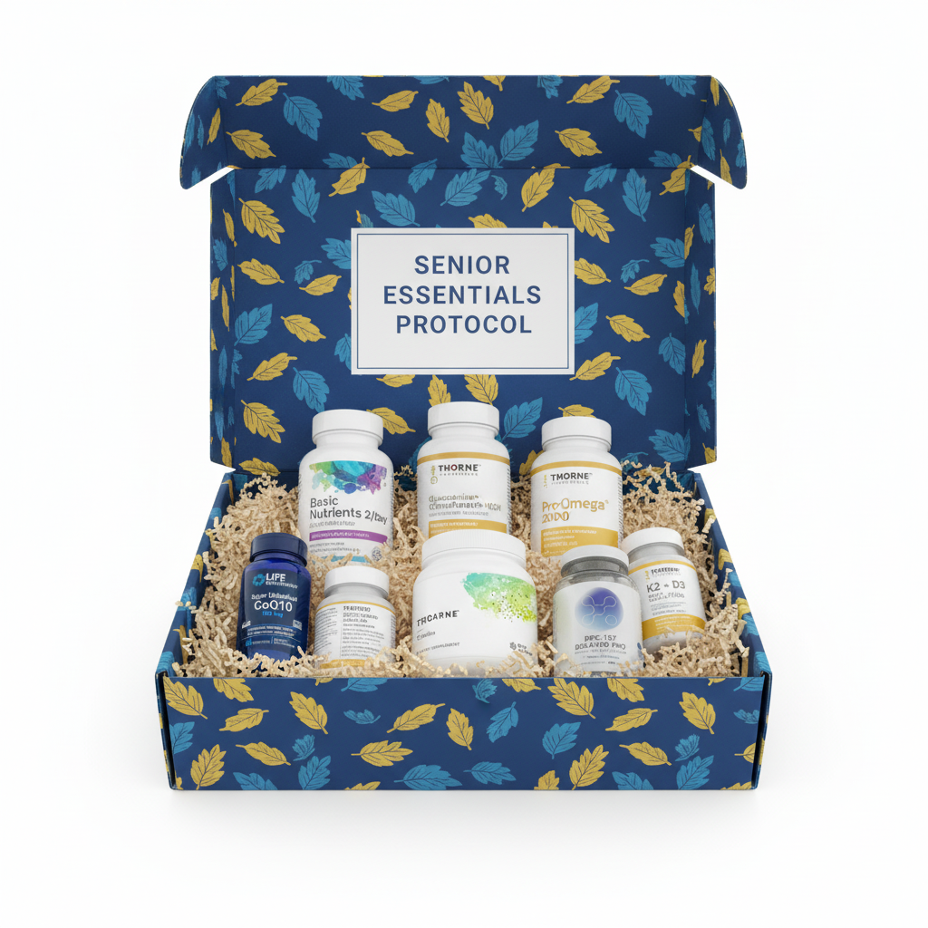 Product box with supplements